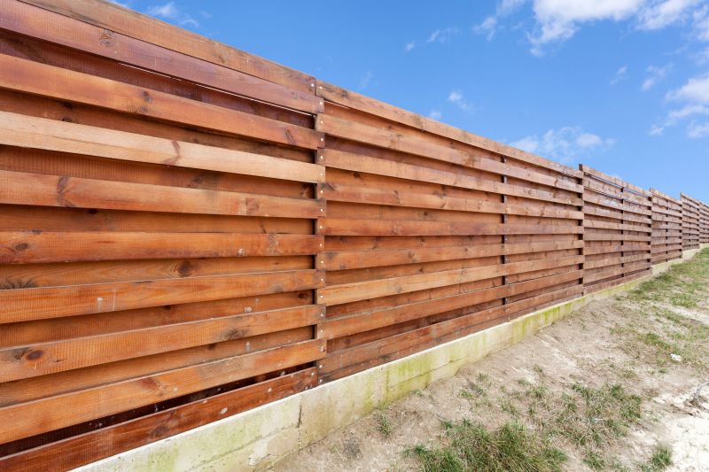 Cedar Fence Staining