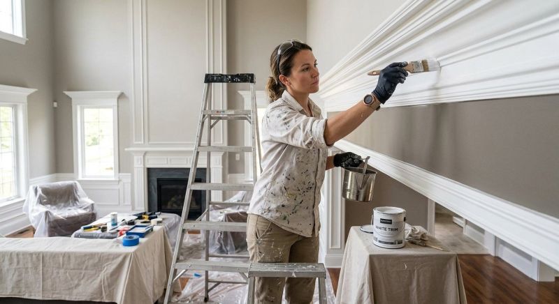 Attic Painting in Waco, TX