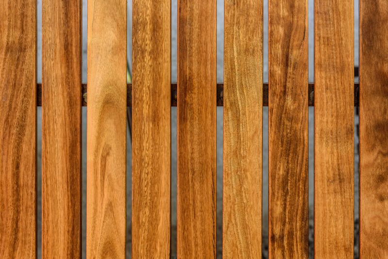 Close-up of Cedar Wood Staining